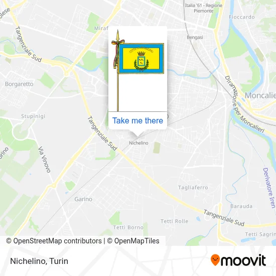 Nichelino map