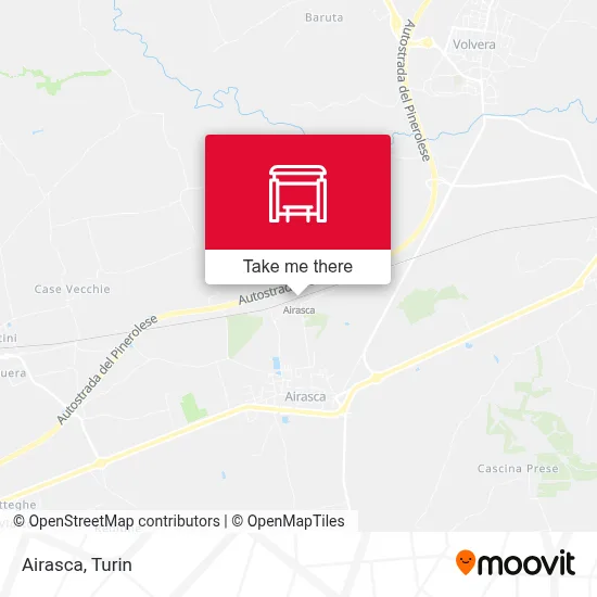 Airasca map