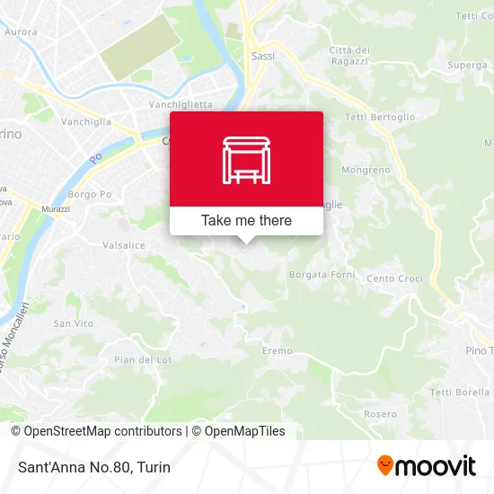 Sant'Anna No.80 map