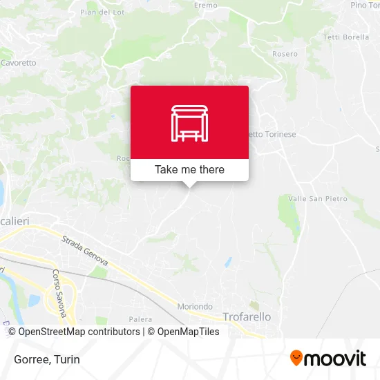 Gorree map