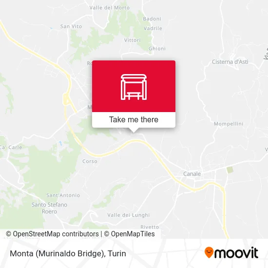 Monta (Murinaldo Bridge) map