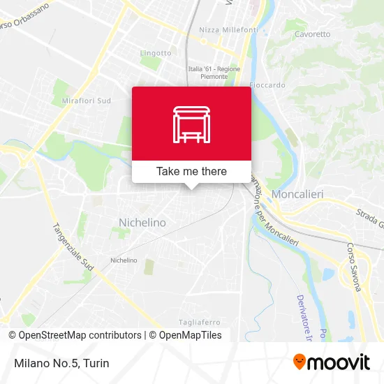 Milano No.5 map