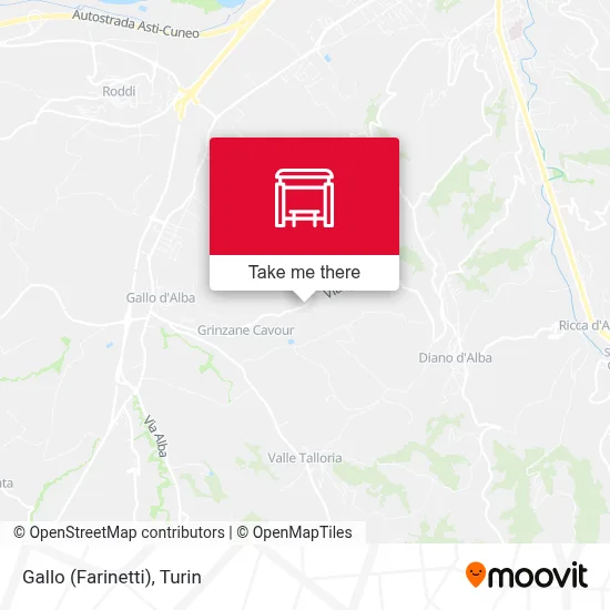 Gallo (Farinetti) map