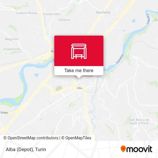 Alba (Depot) map