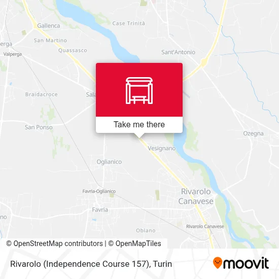 Rivarolo (Independence Course 157) map