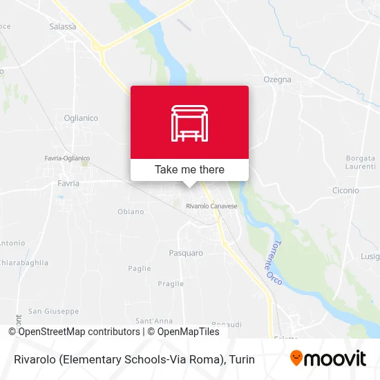 Rivarolo (Elementary Schools-Via Roma) map