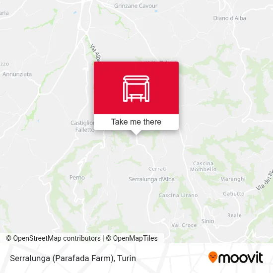 Serralunga (Parafada Farm) map