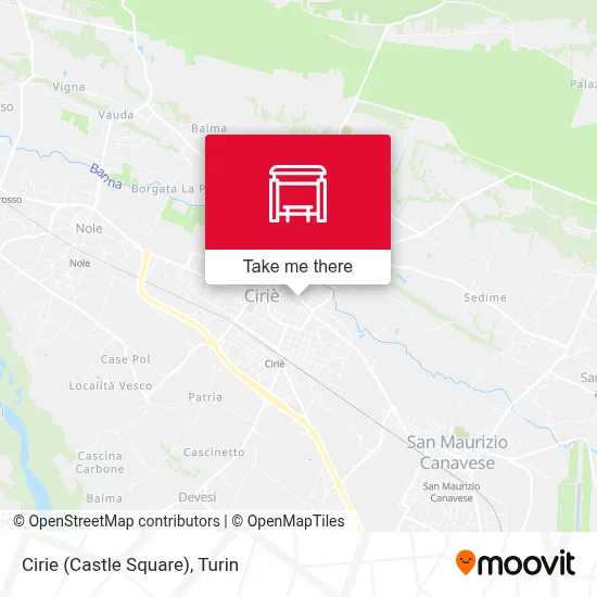 Cirie (Castle Square) map