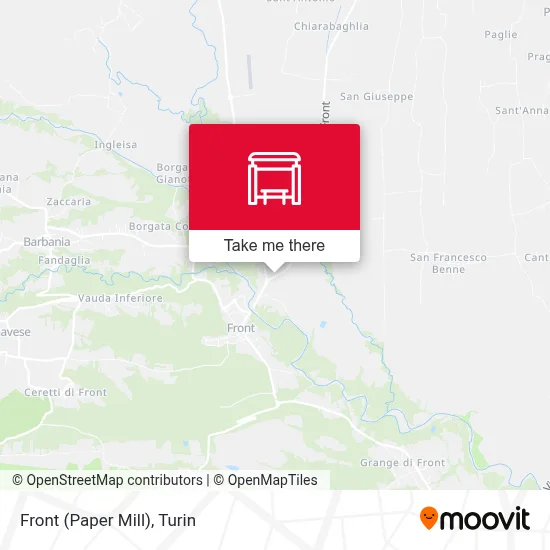 Front (Paper Mill) map