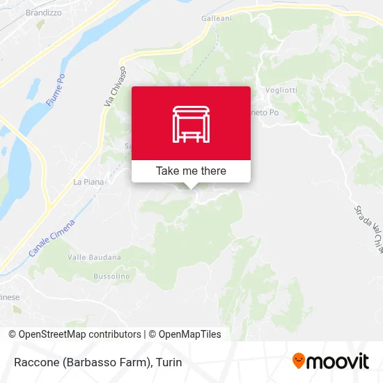 Raccone (Barbasso Farm) map
