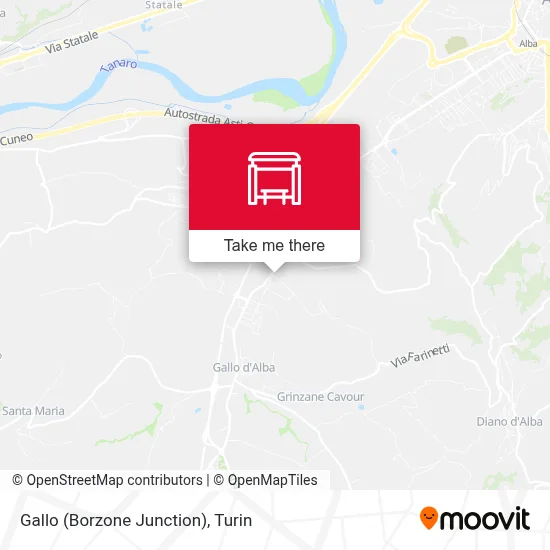 Gallo (Borzone Junction) map
