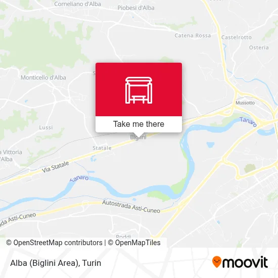 Alba (Biglini Area) map