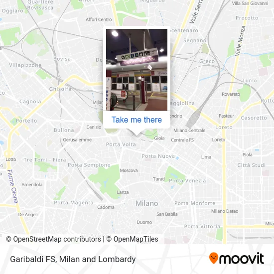 Garibaldi Station map