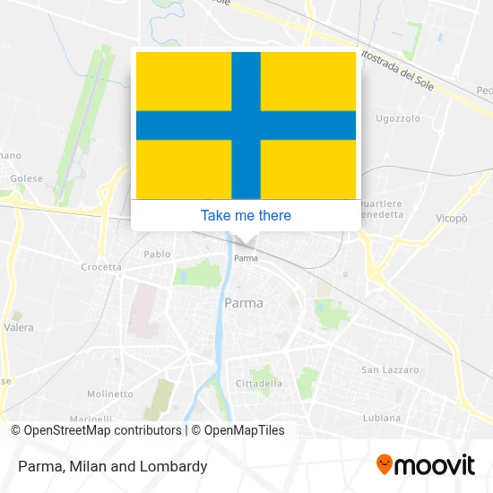 Parma map