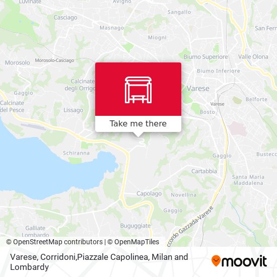 Varese, Corridoni,Piazzale Capolinea map