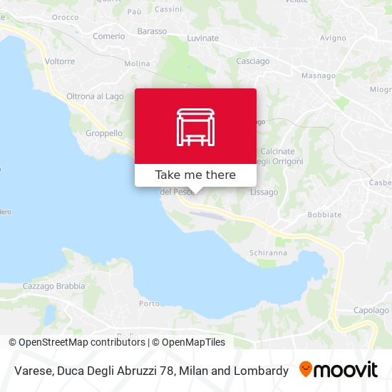 Varese, Duca Degli Abruzzi 78 map