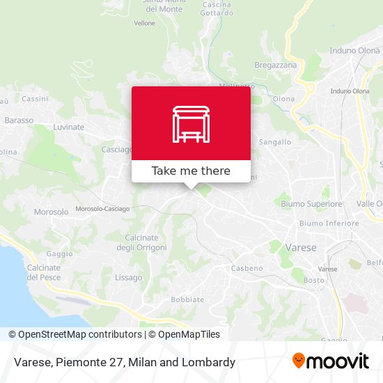 Varese, Piemonte 27 map