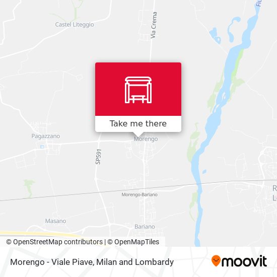 Morengo - Viale Piave map