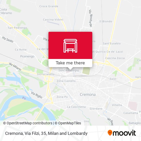 Cremona, Via Filzi, 35 map