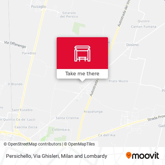 Persichello, Via Ghisleri map
