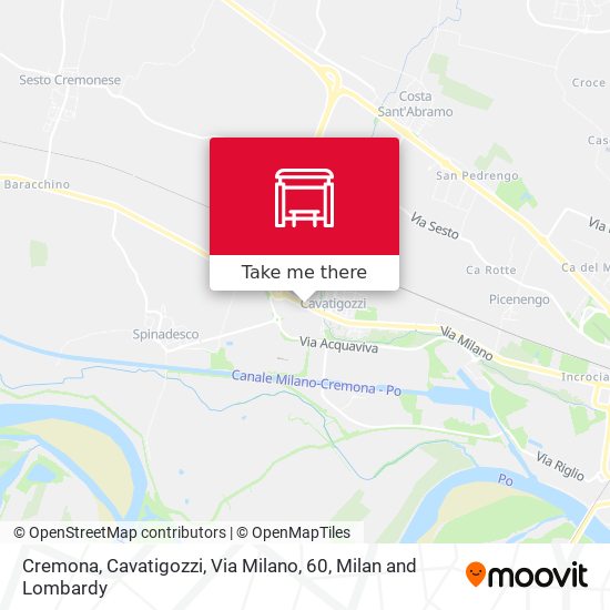 Cremona, Cavatigozzi, Via Milano, 60 map