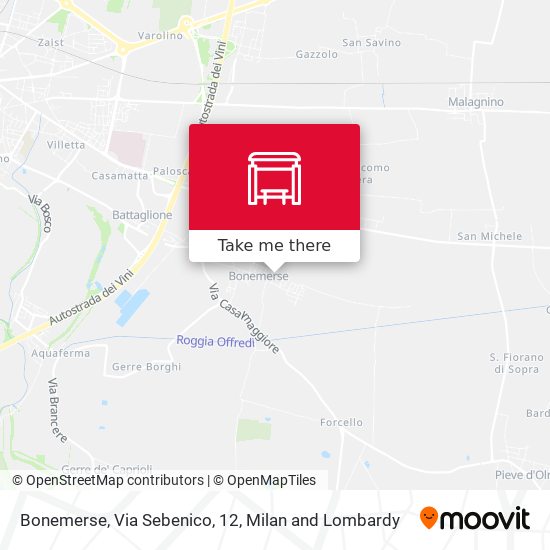 Bonemerse, Via Sebenico, 12 map