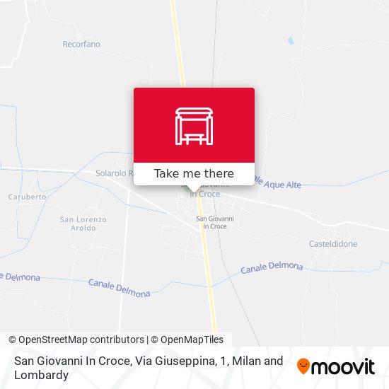 San Giovanni In Croce, Via Giuseppina, 1 map