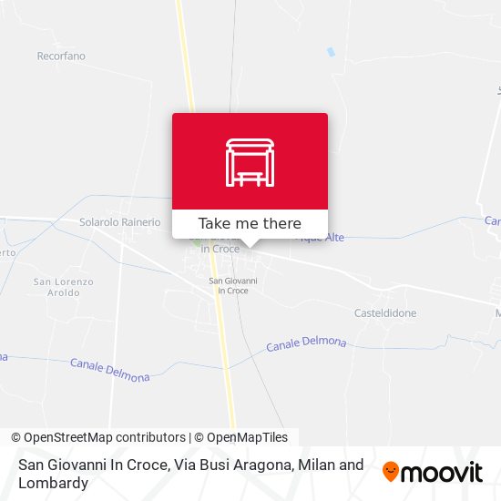 San Giovanni In Croce, Via Busi Aragona map