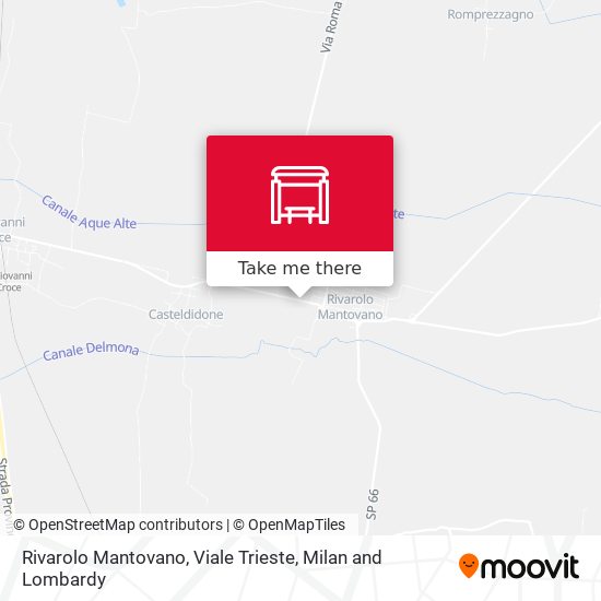 Rivarolo Mantovano, Viale Trieste map