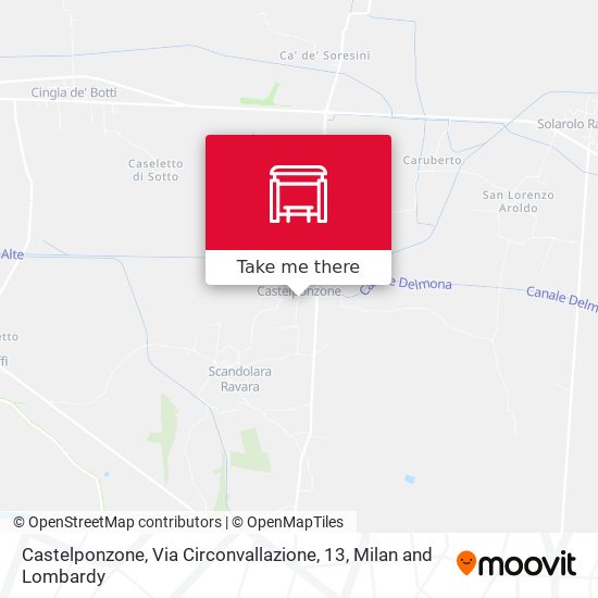 Castelponzone, Via Circonvallazione, 13 map