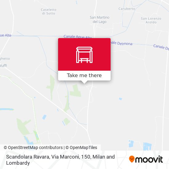 Scandolara Ravara, Via Marconi, 150 map