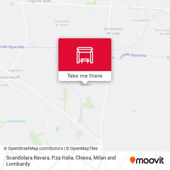 Scandolara Ravara, P.za Italia, Chiesa map