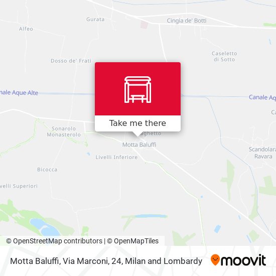 Motta Baluffi, Via Marconi, 24 map