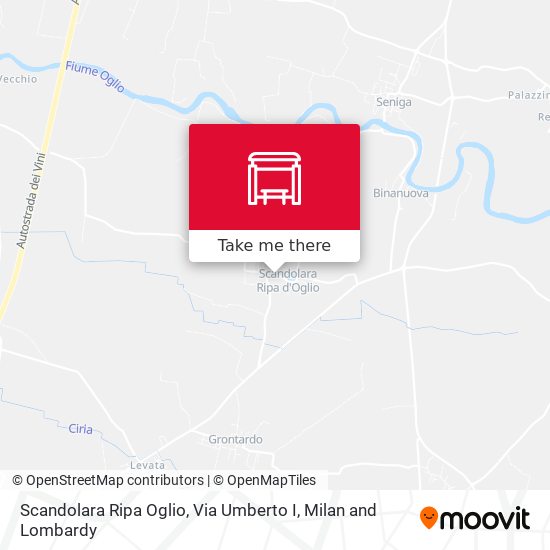 Scandolara Ripa Oglio, Via Umberto I map
