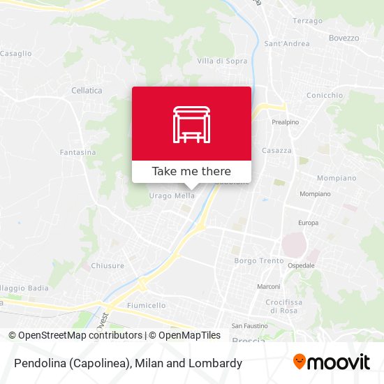 Pendolina (Capolinea) map