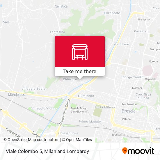 Viale Colombo 5 map