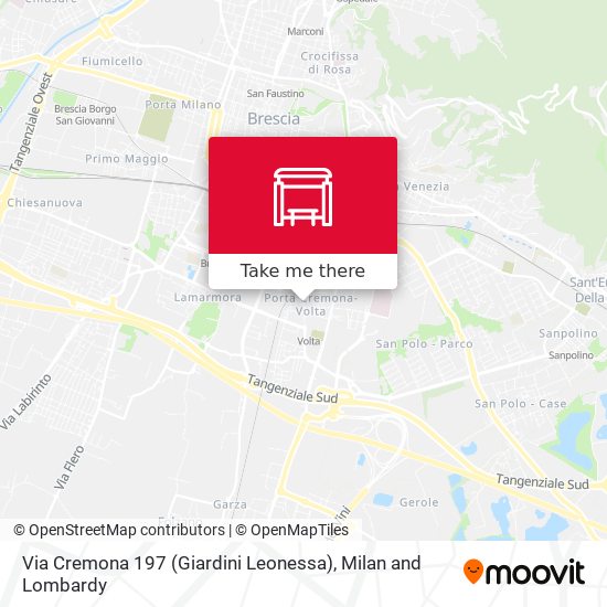 Via Cremona 197 (Giardini Leonessa) map