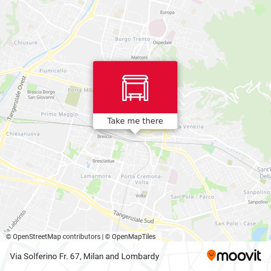 Via Solferino Fr. 67 map