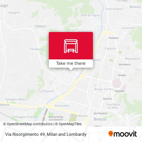 Via Risorgimento 49 map