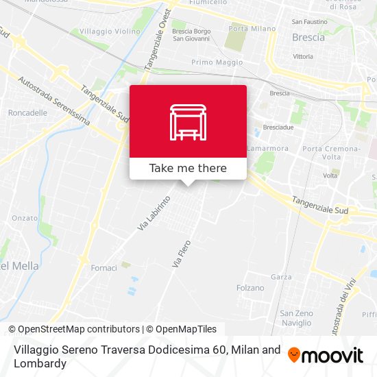 Villaggio Sereno Traversa Dodicesima 60 map