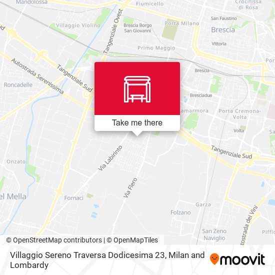 Villaggio Sereno Traversa Dodicesima 23 map