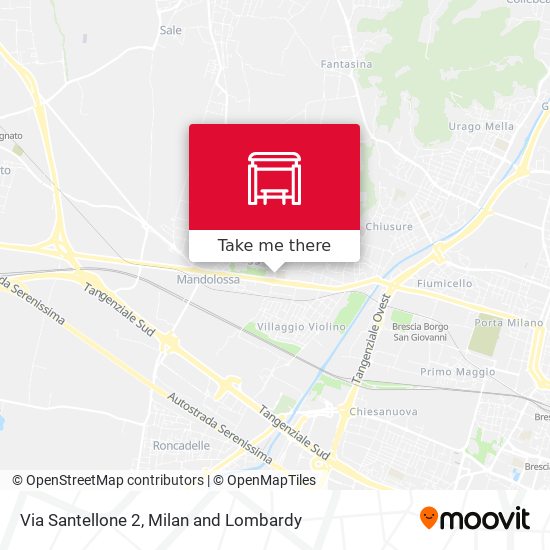Via Santellone 2 map