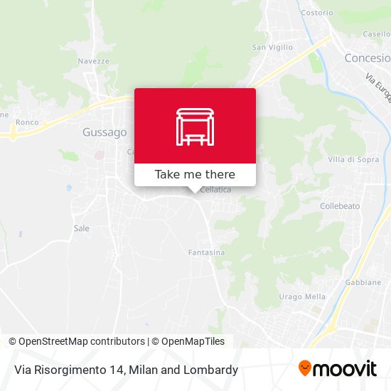 Via Risorgimento 14 map