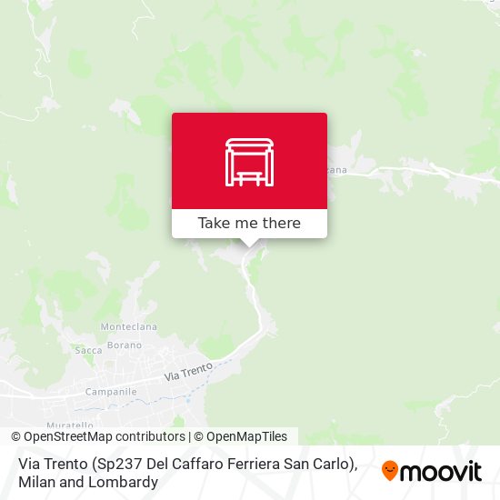 Via Trento (Sp237 Del Caffaro Ferriera San Carlo) map
