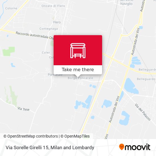 Via Sorelle Girelli 15 map