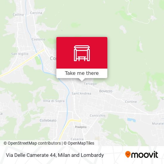 Via Delle Camerate 44 map