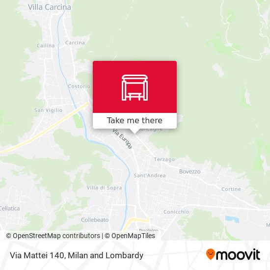 Via Mattei 140 map