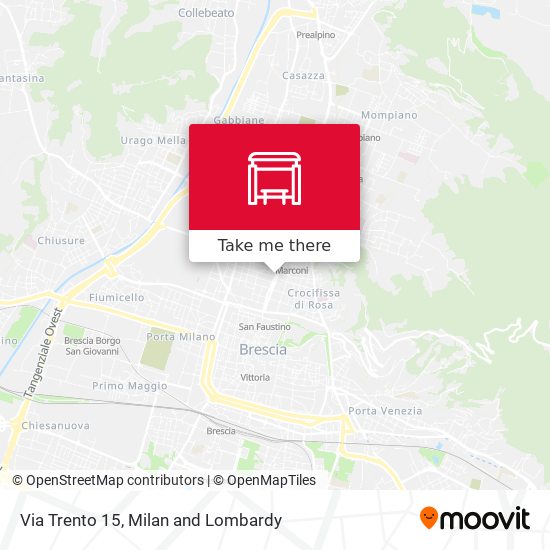 Via Trento 15 map