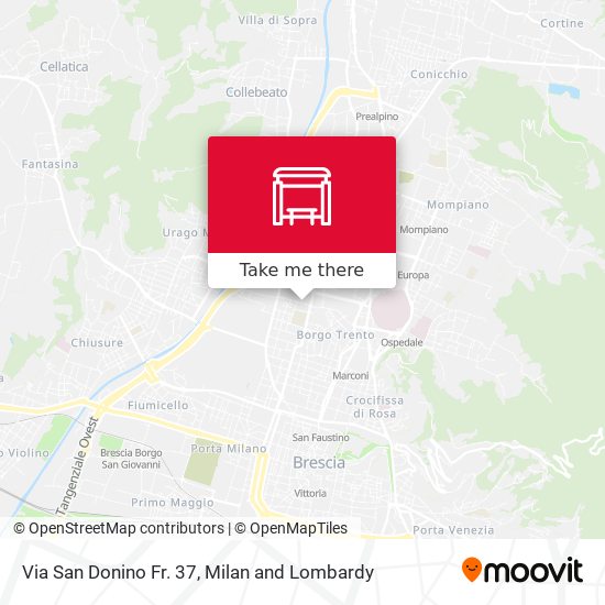 Via San Donino Fr. 37 map