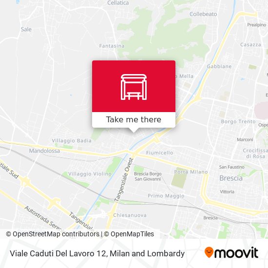 Viale Caduti Del Lavoro 12 map